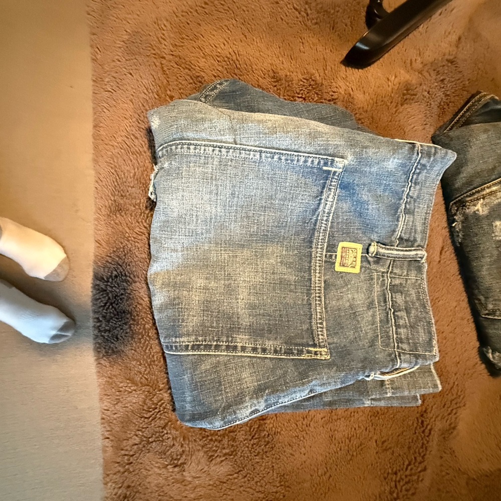 Ralph Lauren Polo Authentic Denim Goods Patchwork Blue Jeans Never worn